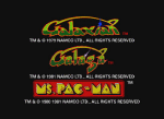 Galaxian, Galaga, Ms. PAC-MAN Copyright