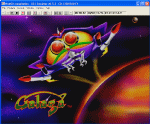 Galaga Title Screen